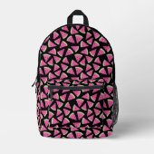 Sac À Dos Imprimé Motif Pastèque Tropical Rose (Recto)