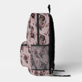 Sac À Dos Imprimé Motif Peacock (Droite)