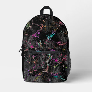 Sac À Dos Imprimé Motif Peint À La Main Et Numériquement Art 44