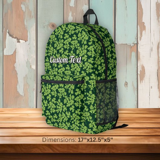 Sac À Dos Imprimé Motif Persil