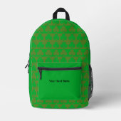 Sac À Dos Imprimé Motif personnalisé Clover (Recto)