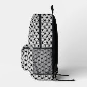 Sac À Dos Imprimé Motif Plaid trié (Droite)