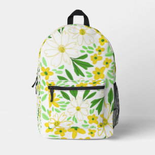 Sac À Dos Imprimé Motif Prairie de fleurs sauvages