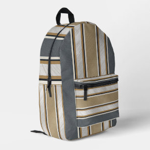 Sac À Dos Imprimé Motif rayure élégant et moderne
