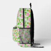 Sac À Dos Imprimé Motif Roses Roses Fleurs (Droite)