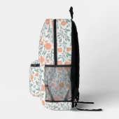 Sac À Dos Imprimé Motif rustique avec fleurs roses (Droite)