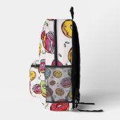 Sac À Dos Imprimé Motif sans couture de donuts (Droite)