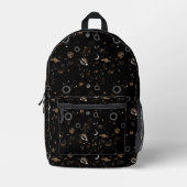Sac À Dos Imprimé Motif Space (Recto)