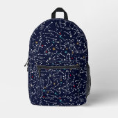 Sac À Dos Imprimé Motif Space (Recto)