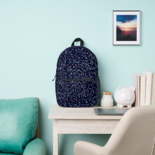 Sac À Dos Imprimé Motif Space