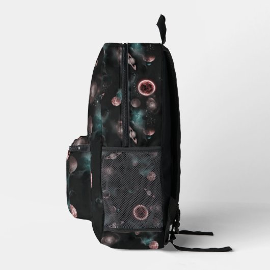 Sac À Dos Imprimé Motif Spatial (Droite)