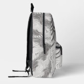 Sac À Dos Imprimé Motif topographique à carreaux (Gauche)