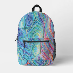Sac À Dos Imprimé Motif tourbillonnant