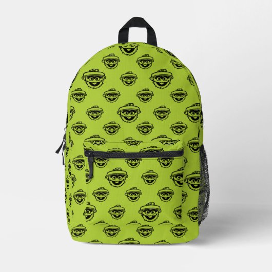 Sac À Dos Imprimé Motif vert d'Oscar le Groucho (Recto)