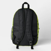 Sac À Dos Imprimé Motif vert d'Oscar le Groucho (Verso)