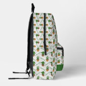 Sac À Dos Imprimé Motif Wild Cactus (Gauche)