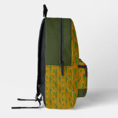 Sac À Dos Imprimé Motif Wild Cactus (Gauche)