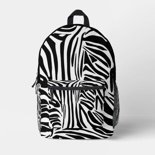 Sac À Dos Imprimé Motif zèbre (Recto)