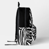 Sac À Dos Imprimé Motif zèbre (Gauche)