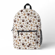 Muddy Paw Prints Backpack