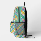 Sac À Dos Imprimé Multicolores pastel doux (Droite)