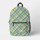 Sac À Dos Imprimé Multicolores pastel doux (Recto)