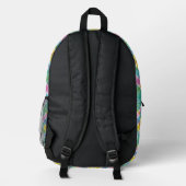 Sac À Dos Imprimé Multicolores pastel doux (Verso)