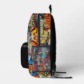Sac À Dos Imprimé Mur de graffiti (Droite)