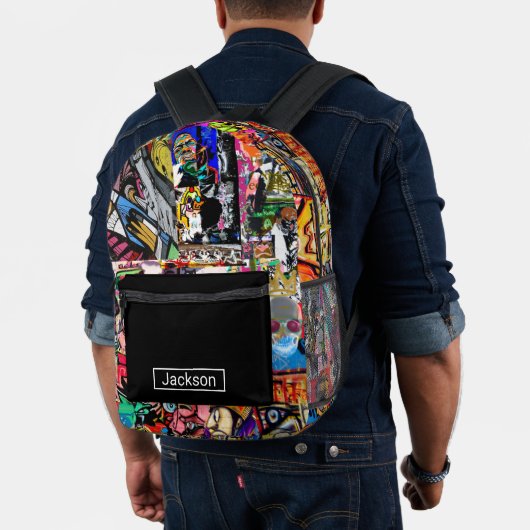 Sac À Dos Imprimé Mur de graffiti (Insitu (Modèle))
