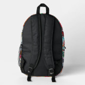 Sac À Dos Imprimé Mur de graffiti (Verso)