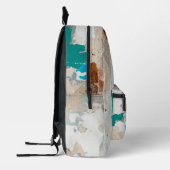 Sac À Dos Imprimé Mur en brique peinte ancienne style loft (Gauche)