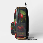 Sac À Dos Imprimé "Muse de fruits : Tessée de cerisier" (Droite)