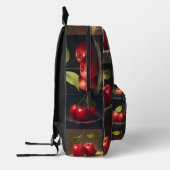 Sac À Dos Imprimé "Muse de fruits : Tessée de cerisier" (Gauche)