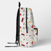 Sac À Dos Imprimé Musical Instruments Music Theme Pattern School (Gauche)