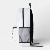 Sac À Dos Imprimé Musique dorée (Droite)