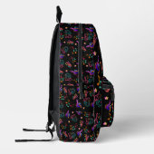 Sac À Dos Imprimé Musique en couleur (Gauche)