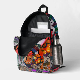 Sac À Dos Imprimé My Super Halloween V3