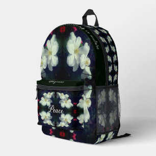 Sac À Dos Imprimé Nature Inspirante Paix Et Beauté