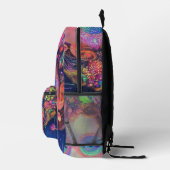 Sac À Dos Imprimé Neon Garden Goddess (Droite)