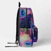 Sac À Dos Imprimé Neon Garden Goddess (Gauche)