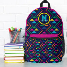 Neon Nights abstarct colourful geometrical