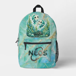 Sac À Dos Imprimé Neos Kawaii Zodiaque Poissons
