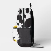 Sac À Dos Imprimé Nom Animal Cow Sunflower (Droite)