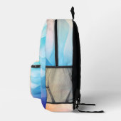 Sac À Dos Imprimé nom de fille personnalisée (Droite)