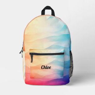 Sac À Dos Imprimé nom de fille personnalisée