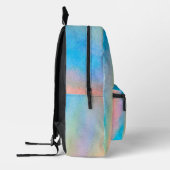 Sac À Dos Imprimé Nom de l'aquarelle arc-en-ciel (Gauche)
