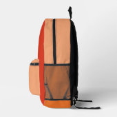 Sac À Dos Imprimé Nom et monogramme personnalisés (Droite)