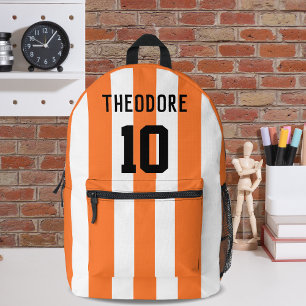 Sac À Dos Imprimé Nom et numéro du joueur sportif