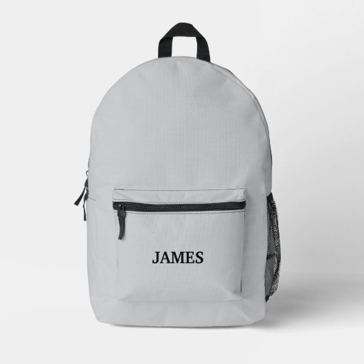 Sac À Dos Imprimé Nom personnalisé (Recto)
