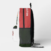 Sac À Dos Imprimé Nom personnalisé Camping (Droite)
